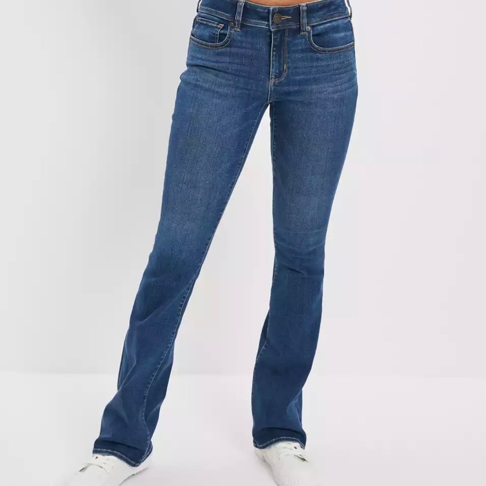 American Eagle Kick Boot jeans.